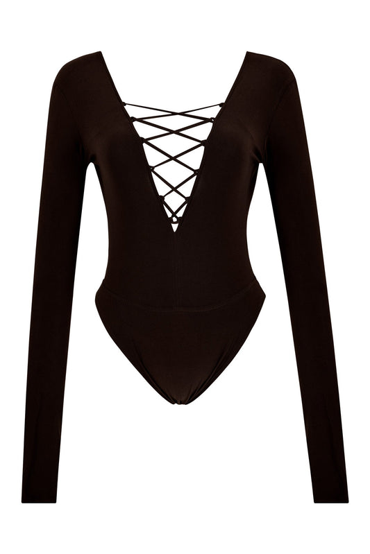 Liona Bodysuit Brown