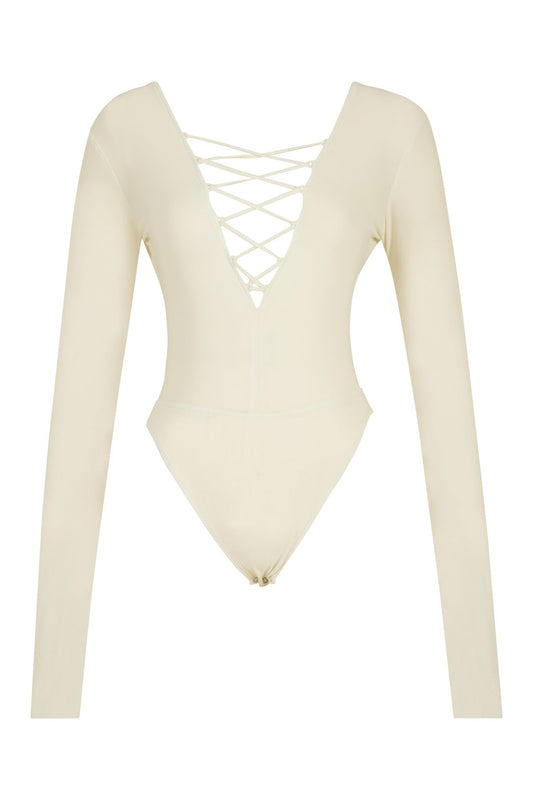 Liona Bodysuit White