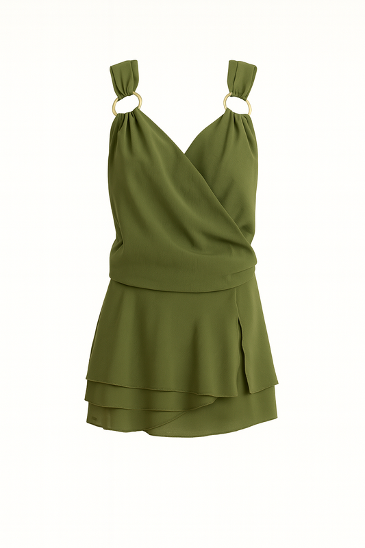Ankita Dress Green